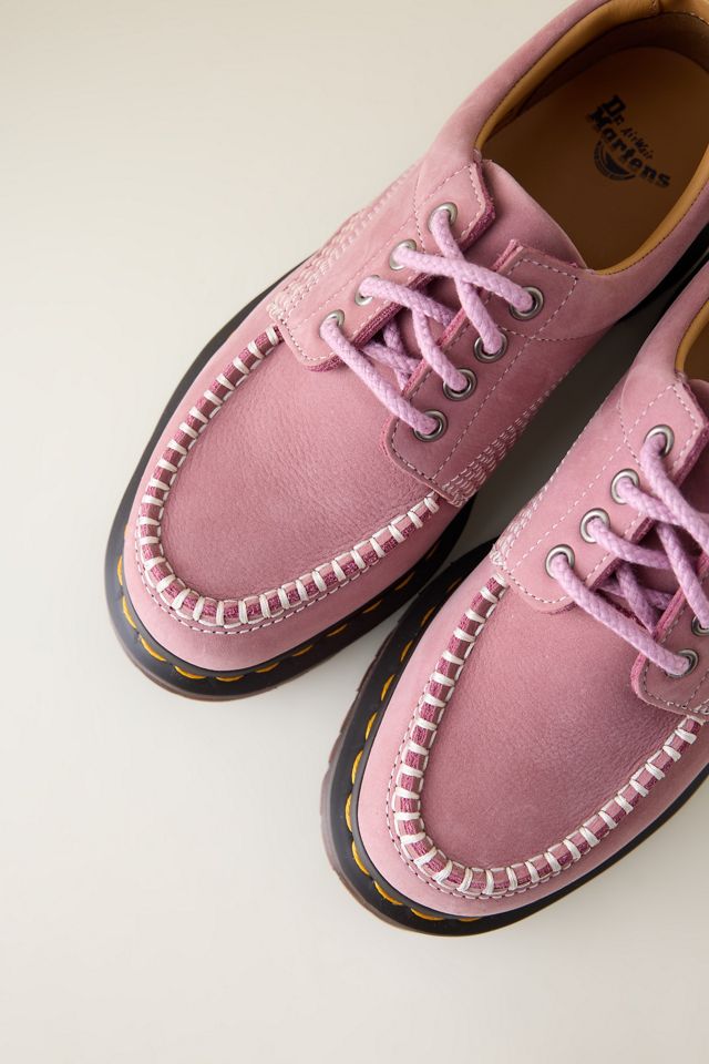 Dr. Martens Lowell Nubuck Moc Toe Shoes #1