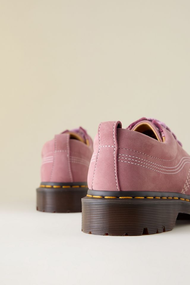 Dr. Martens Lowell Nubuck Moc Toe Shoes #4