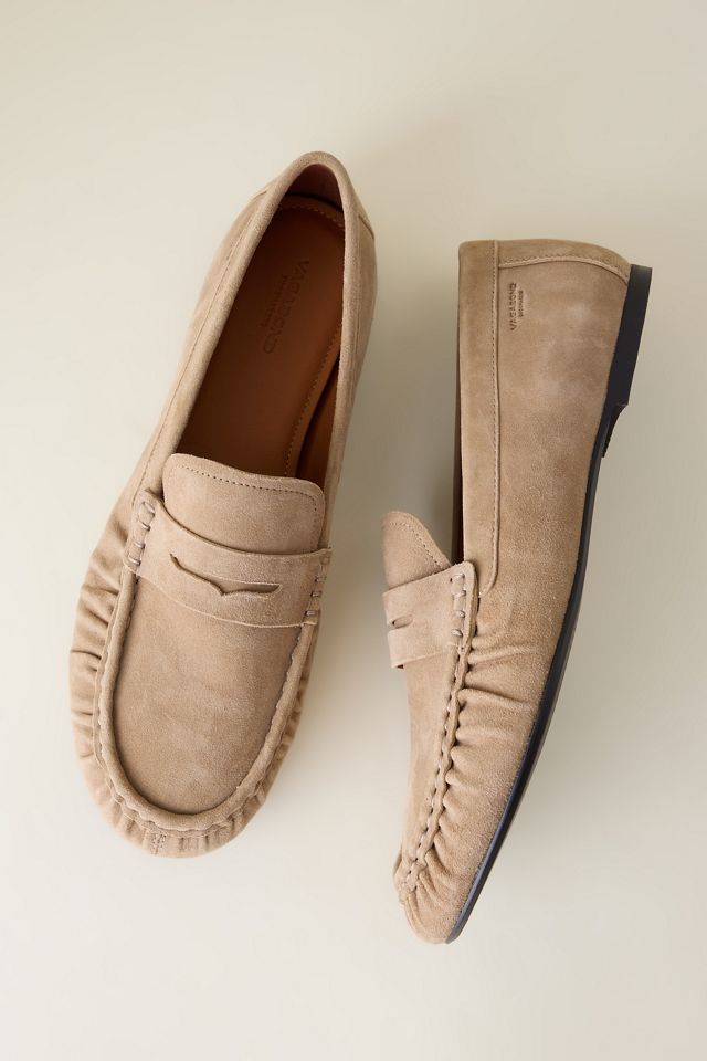 Vagabond Aleya Suede Loafers #1