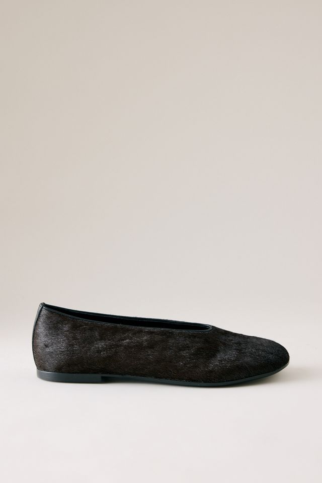Vagabond Aleya Hair-On Leather Ballet Flats #1