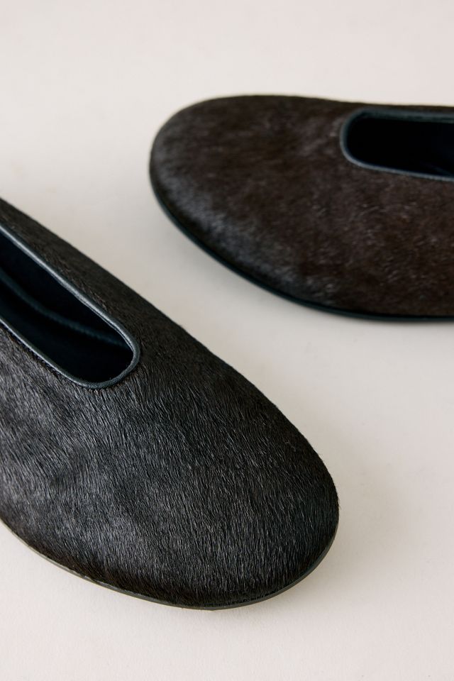 Vagabond Aleya Hair-On Leather Ballet Flats #2