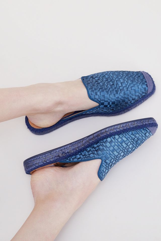 Kanna Kerah Checked Slip-On Flats #1