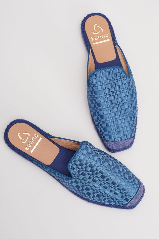 Kanna Kerah Checked Slip-On Flats #5