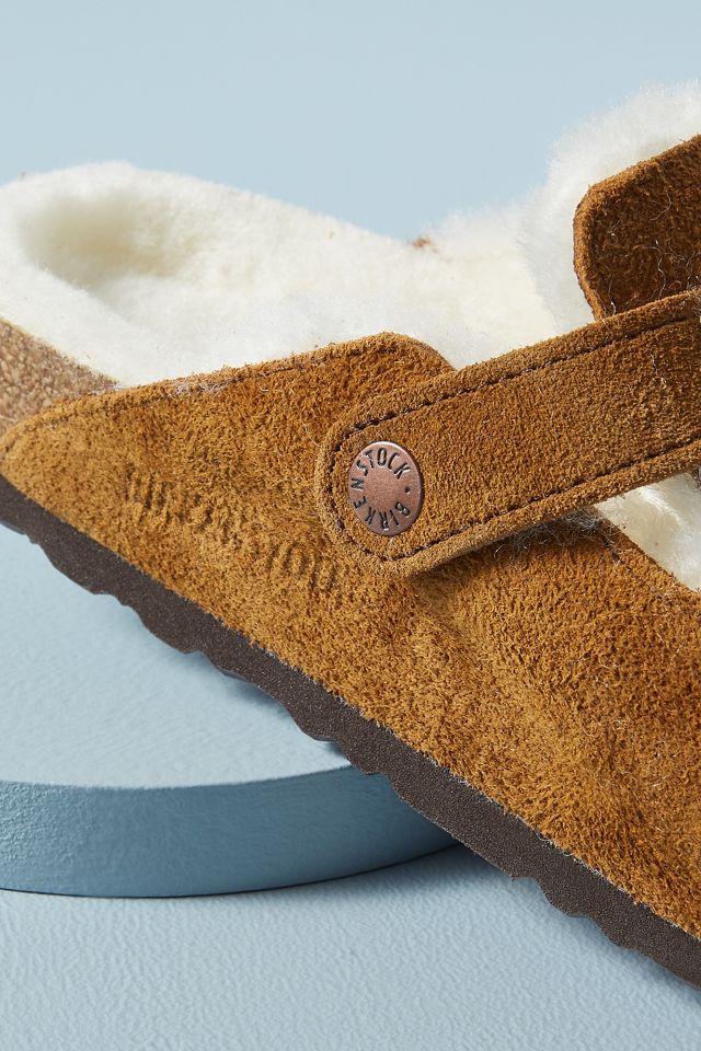 Birkenstock Boston Clogs mit Lammfell #2