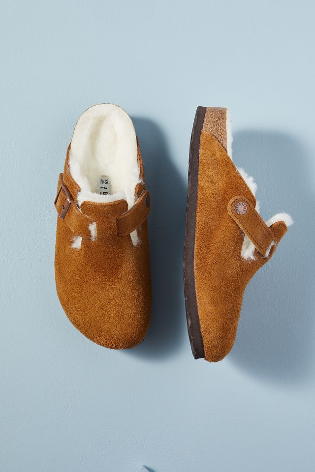 Birkenstock Boston Clogs mit Lammfell #3