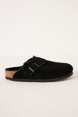 BIRKENSTOCK BIRKENSTOCK BOSTON SHEARLING CLOGS