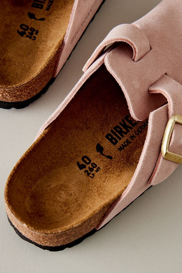 Birkenstock Boston Suede Clogs #1