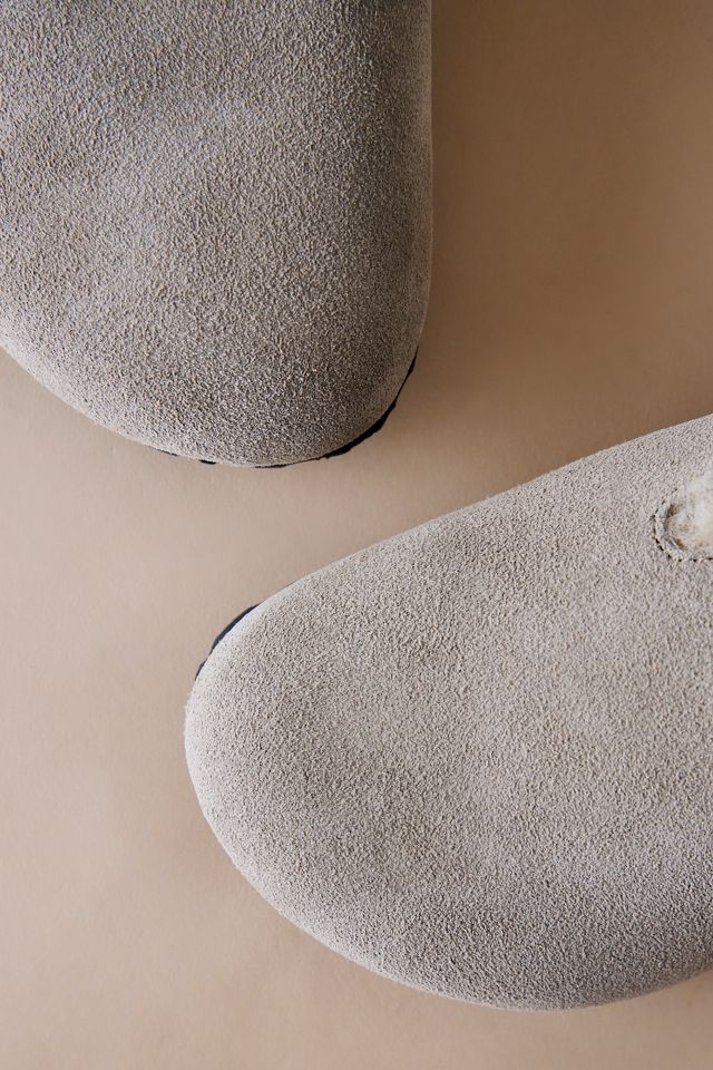 Zuecos Birkenstock Boston de Gamuza con Forro de Borrego #2