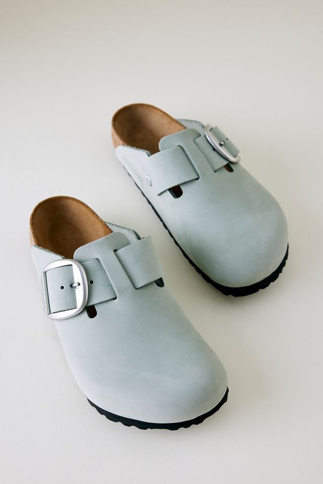 Sabots en cuir Birkenstock Boston Big Buckle #1