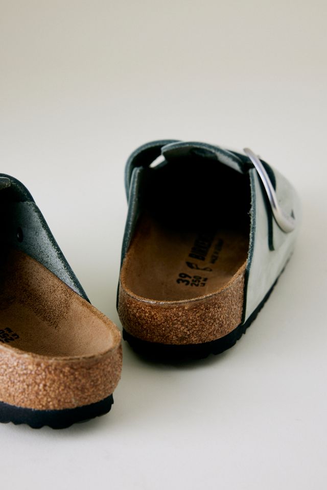Sabots en cuir Birkenstock Boston Big Buckle #3