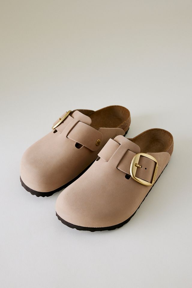 Zoccoli in Pelle Birkenstock con Fibbia Grande #1