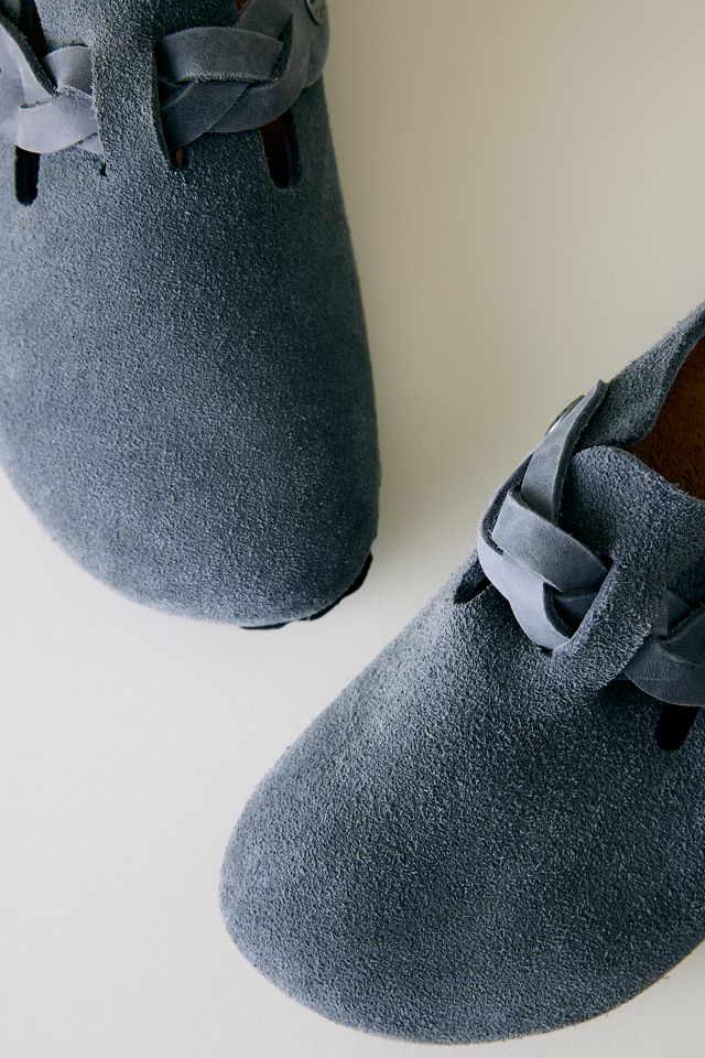 Sabots Boston en Suède Tressé Birkenstock #1