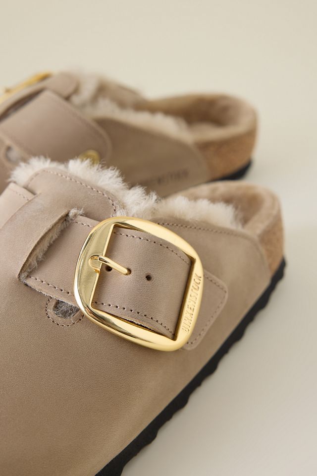 Birkenstock Boston Big Buckle Shearling Clogs #2