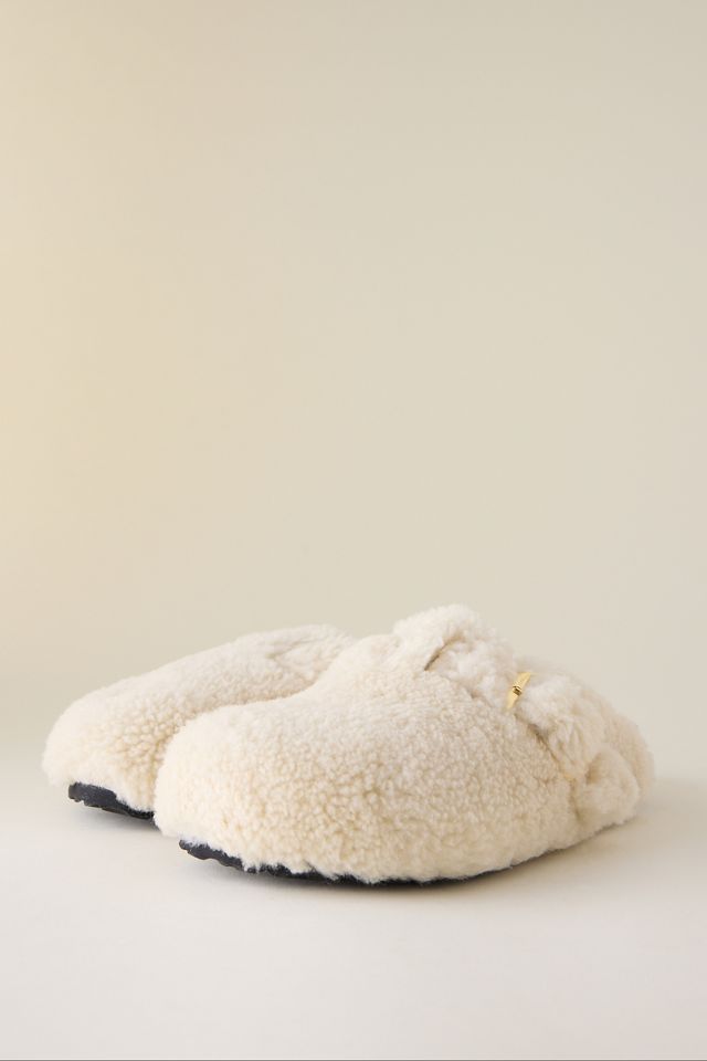 Zoccoli Birkenstock Boston Big Buckle in montone #1