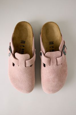 Birkenstock Boston Suede Clogs