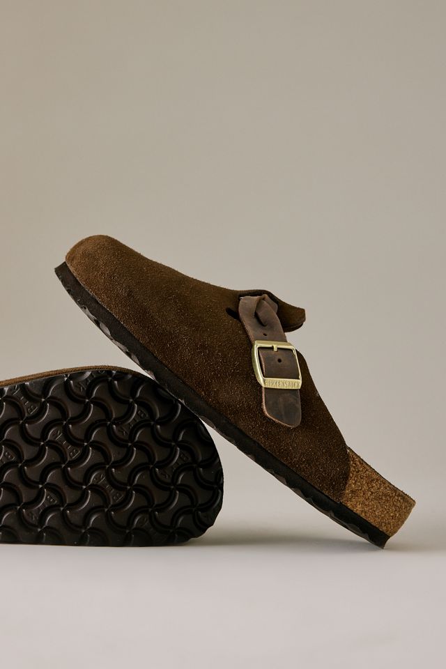 Zuecos Birkenstock Boston de Ante Trenzado #1