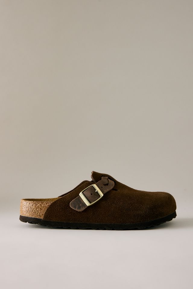Zuecos Birkenstock Boston de Ante Trenzado #2