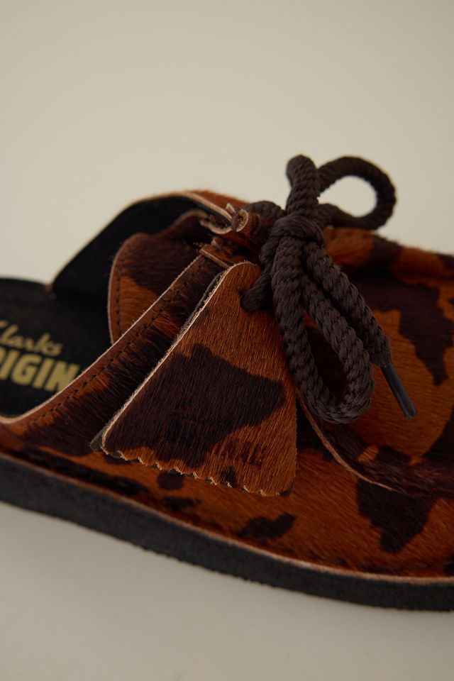 Clarks Desert Nomad Cow Print Mule #2