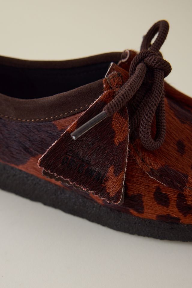 Chaussures Clarks Wallabee Motif Vache Marron #1