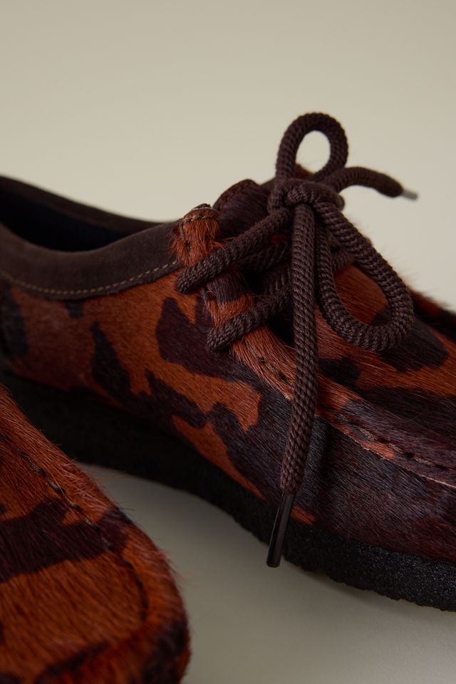 Chaussures Clarks Wallabee Motif Vache Marron #3