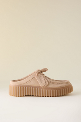 Clarks Torhill Nubuck Mules