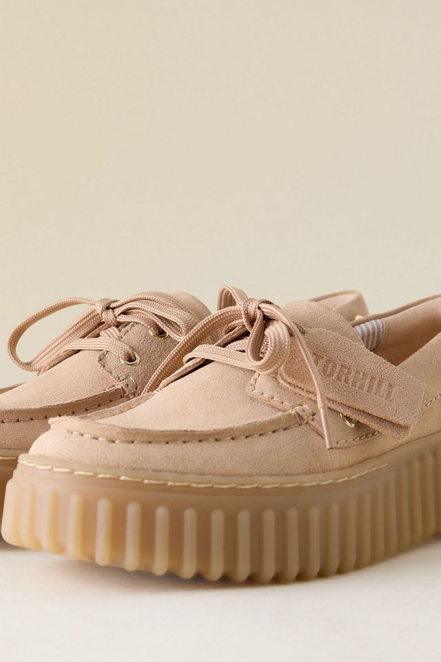 Scarpe da Barca Clarks Torhill in Camoscio #2