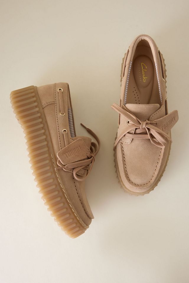 Scarpe da Barca Clarks Torhill in Camoscio #3