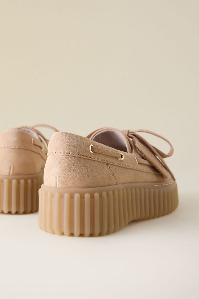 Scarpe da Barca Clarks Torhill in Camoscio #4