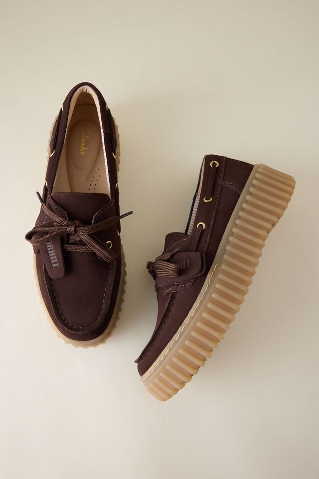Clarks Torhill Suede Boat Shoes #1