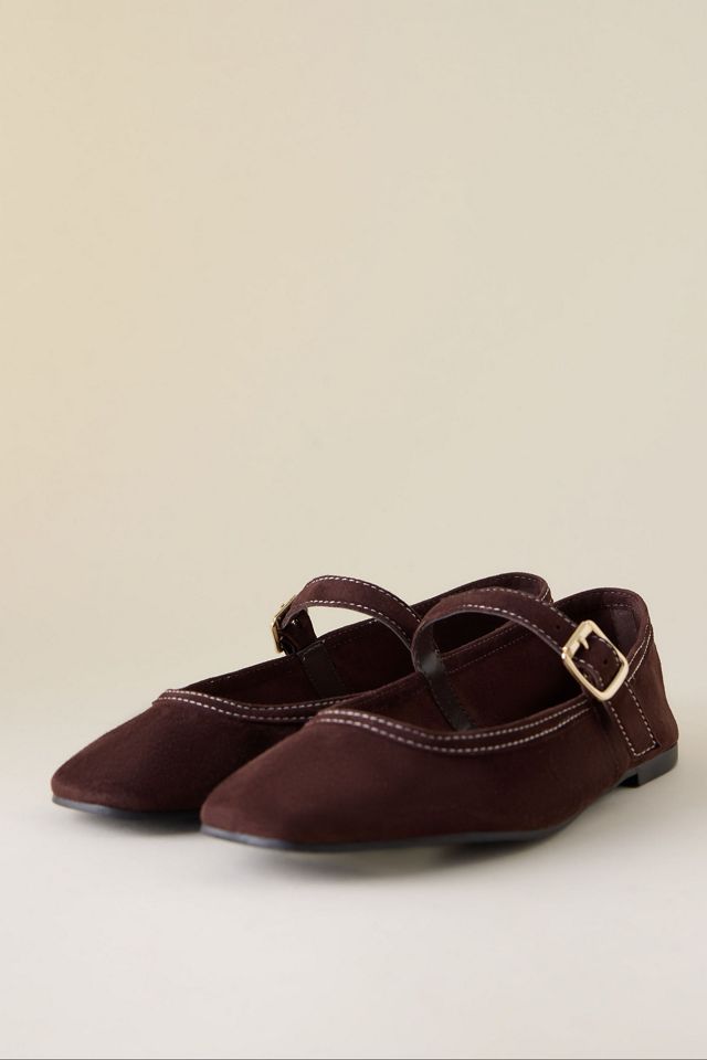 Suede Ballet Flats #2