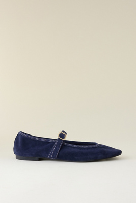 Ballerines en Daim par en Blue taille: 36 - By Anthropologie - Modalova