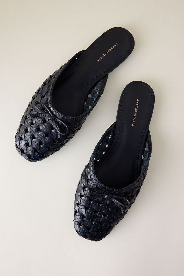 Mules Tejidos con Lazo By Anthropologie #1