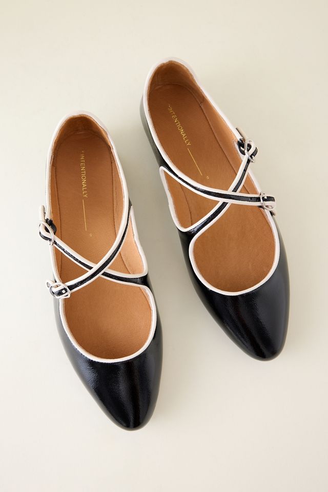 Intentionally Blank Vandam Mary Jane Ballerinas #2