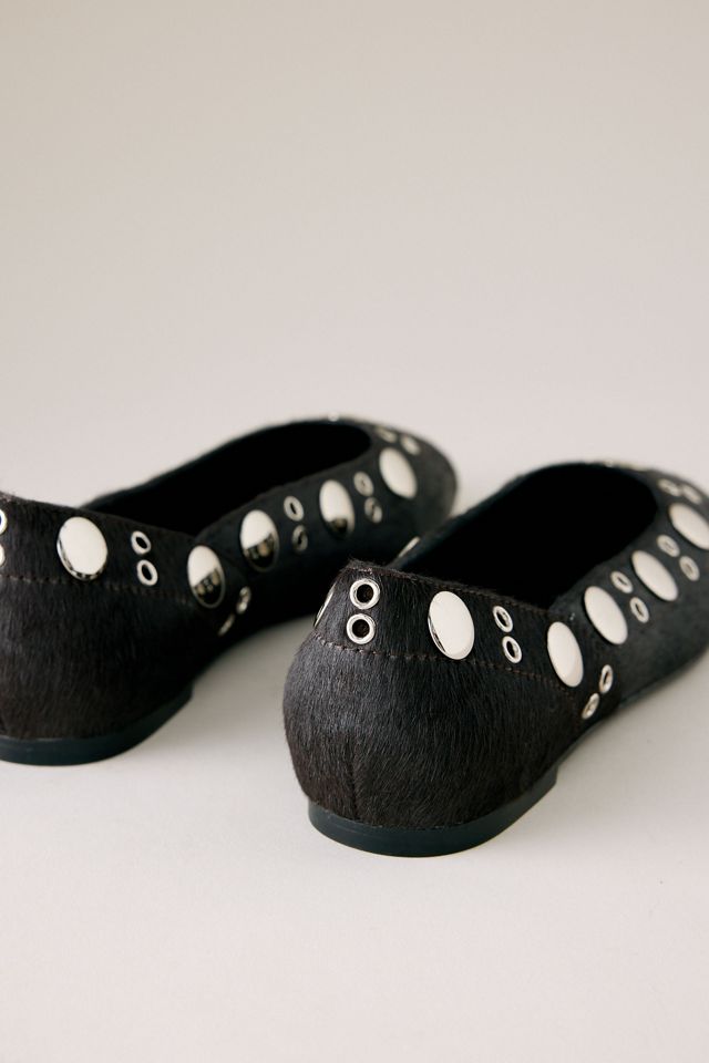 Bibi Lou Faux-Pony Fur Ballet Flats #3