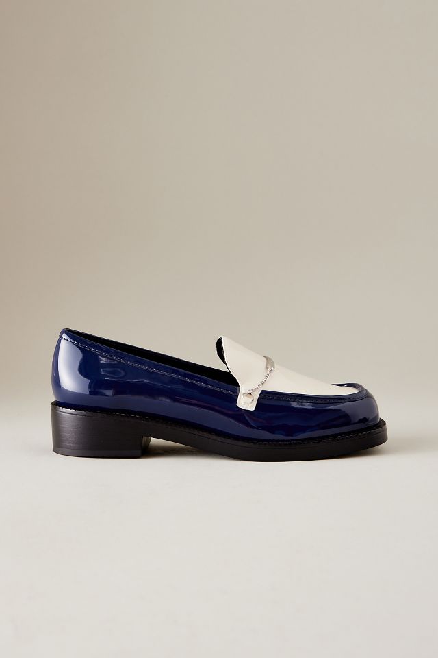 Faux on sale leather loafers