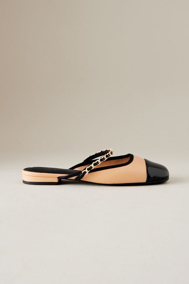 Slingback sales mules flat