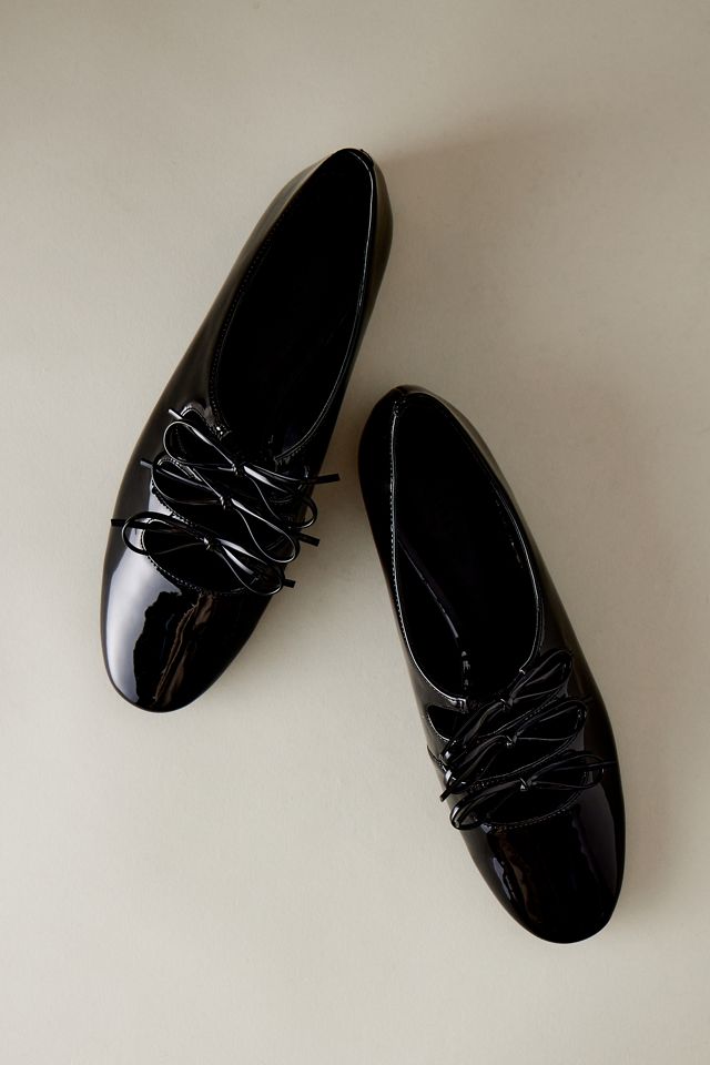 Charles & Keith Triple-Bow Ballet Flats #1