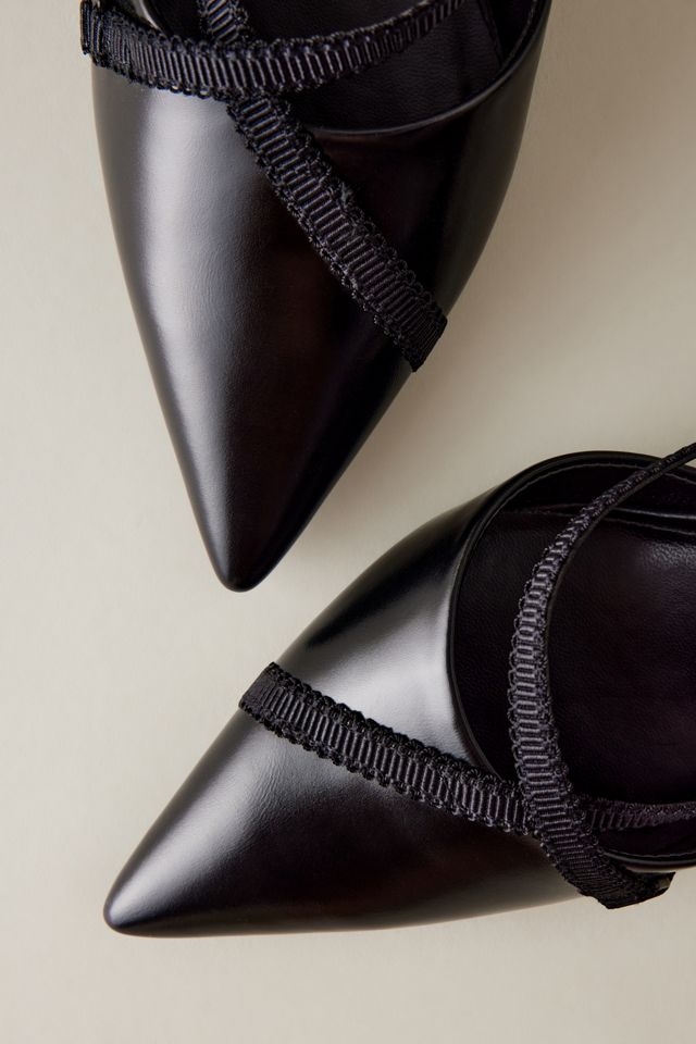 Mules con Tacco a Punta Charles & Keith #1