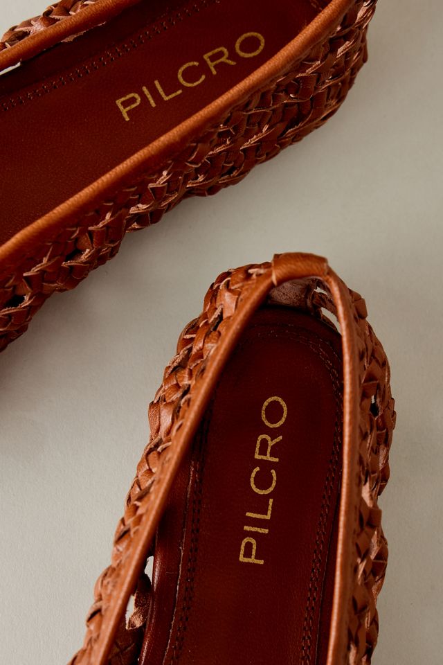 Pilcro Woven Leather Ballet Flats #3