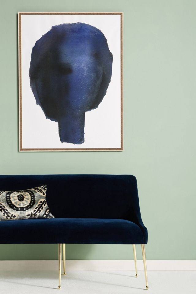 Blue Head Wall Art
