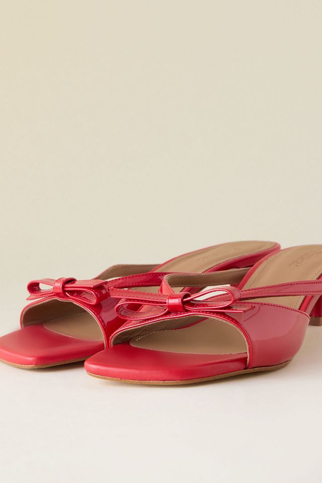 Tacones Bajos de Cuero Jordan de Flattered #2