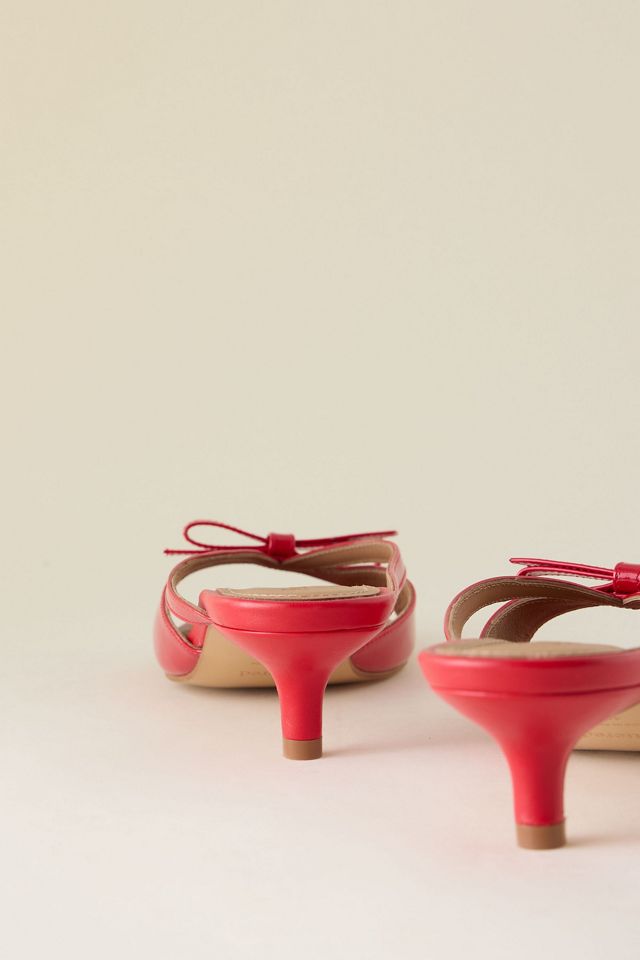 Tacones Bajos de Cuero Jordan de Flattered #3
