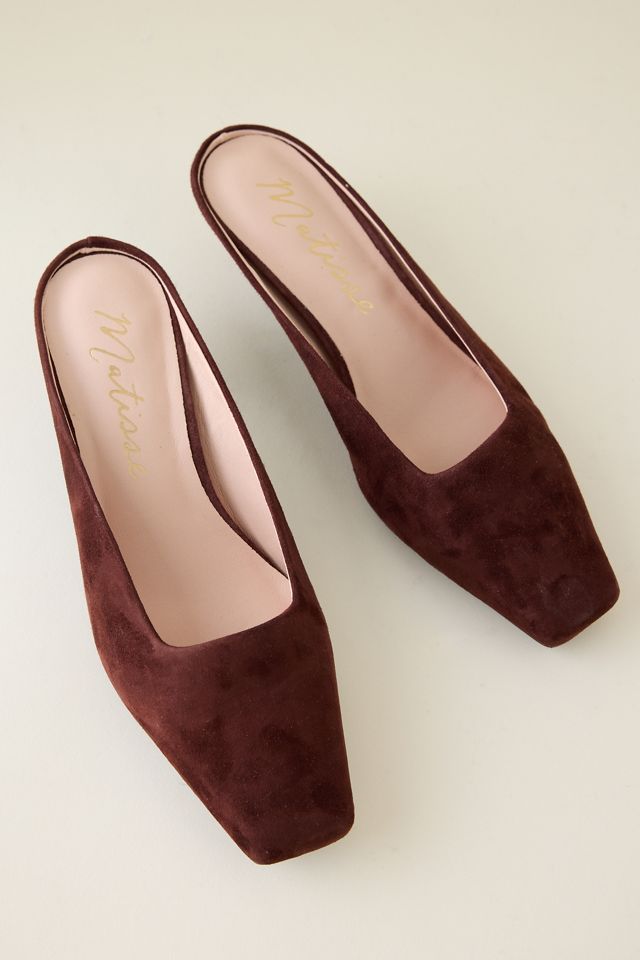 Matisse Classy Kitten Heel Mules #1