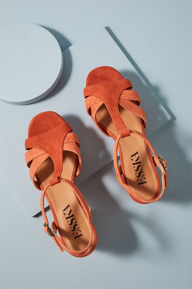Esska Suede Charlie Heeled Sandals #2