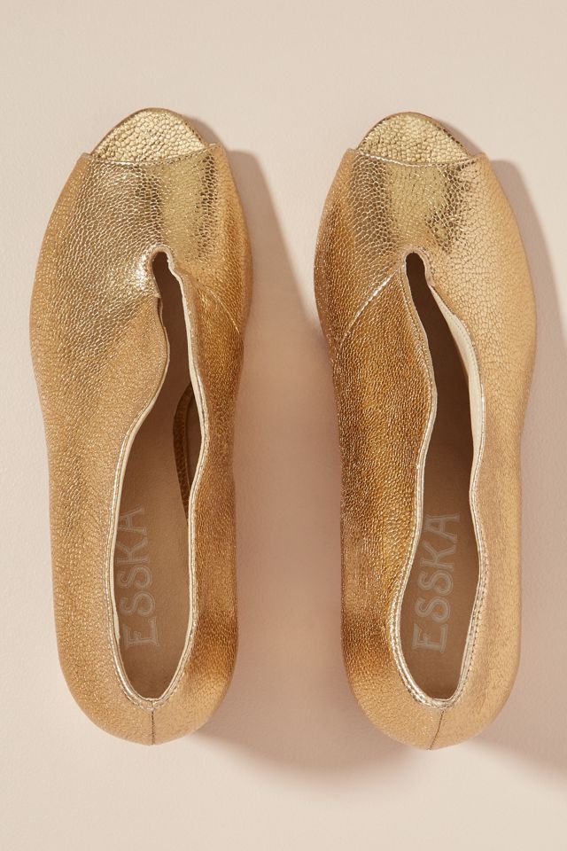 Tacones Esska Gyda de Cuero Metálico #1