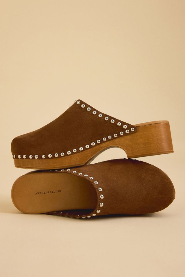 Zueco con Plataforma y Tachuelas By Anthropologie #1