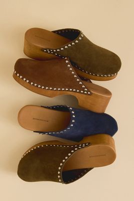By Anthropologie Plateauclog mit Nieten