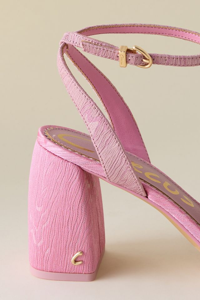 Sandalias de Tacón con Flores Aria de Sam Edelman #3