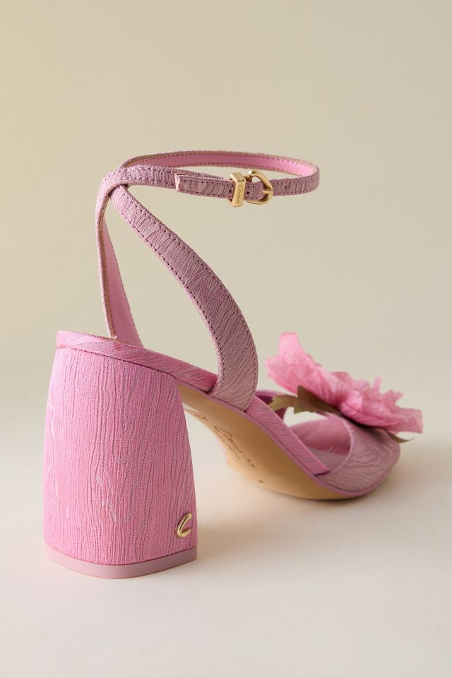 Sandalias de Tacón con Flores Aria de Sam Edelman #4