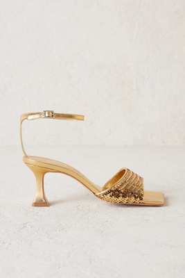Vicenza Sequin Heels | Anthropologie UK
